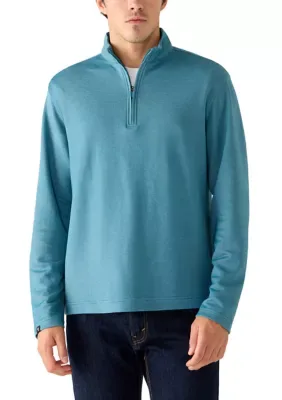 Long Sleeve 1/4 Zip Pullover by Robert Graham