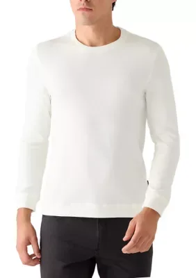 Waffle Crew Neck Sweater by Vince Camuto