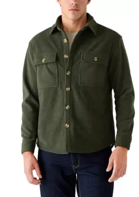 Corduroy Drop Shoulder Overshirt by Report