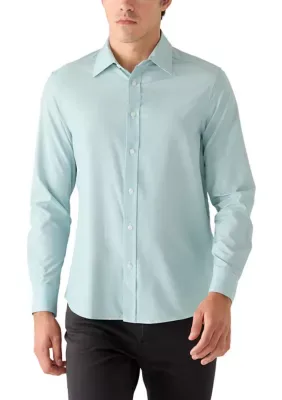 Long Sleeve Woven Sport Shirt by Report