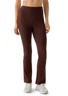 Rib Flare Leg Pants by Velocity