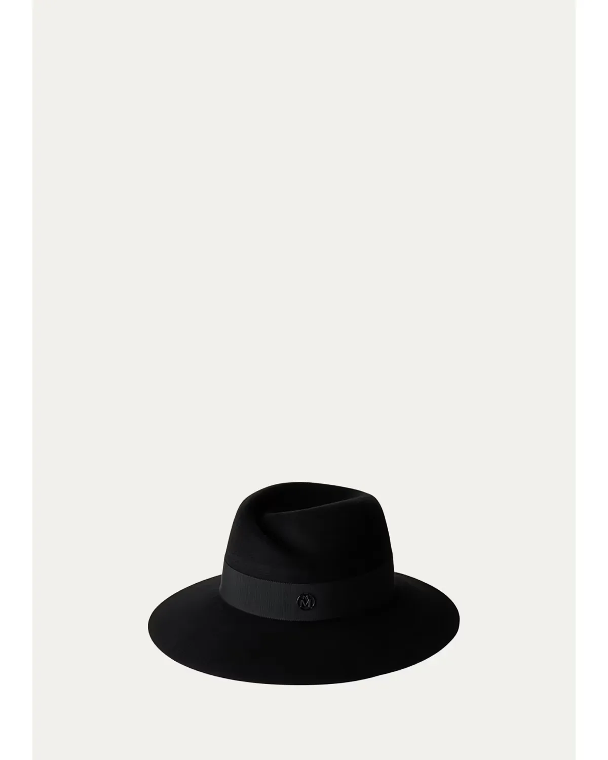 Virginie Water-Resistant Wool Felt Fedora Hat by Maison Michel
