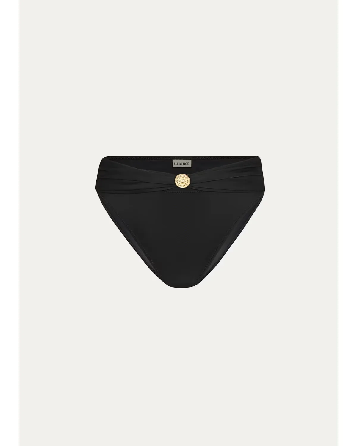 Miya Solid Classic Bikini Bottoms by L'AGENCE