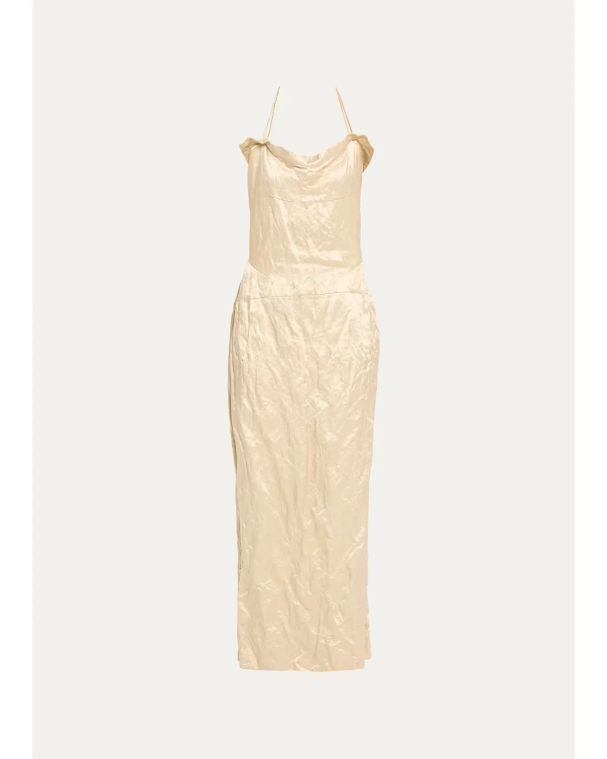 Maisie Sculpted Halter Column Dress by FForme
