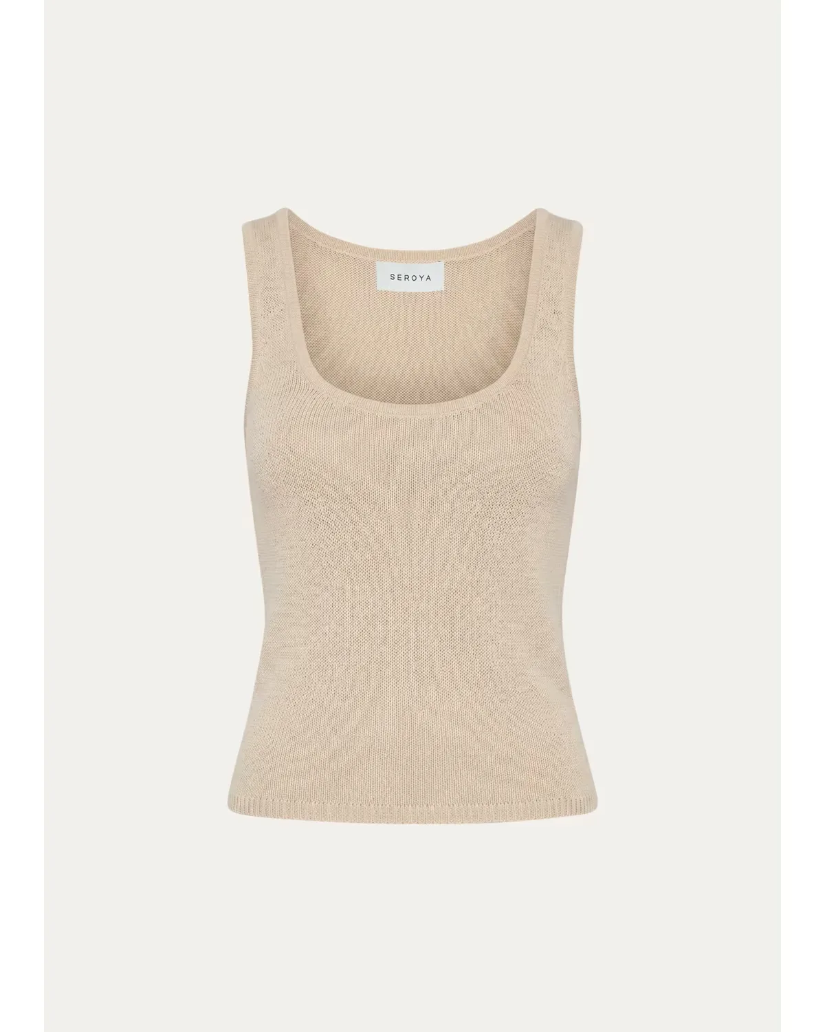 Hero Fine-Knit Tank Top by SEROYA