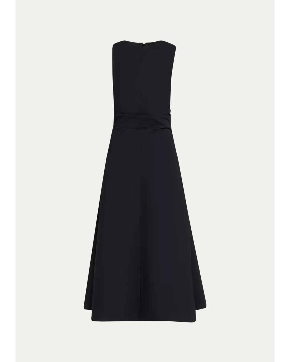 Anoushka Ruched Poplin Maxi Dress by Proenza Schouler