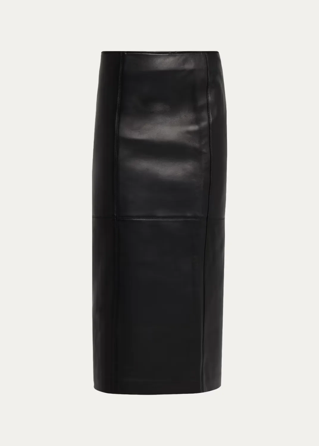 Marta Leather Midi Skirt