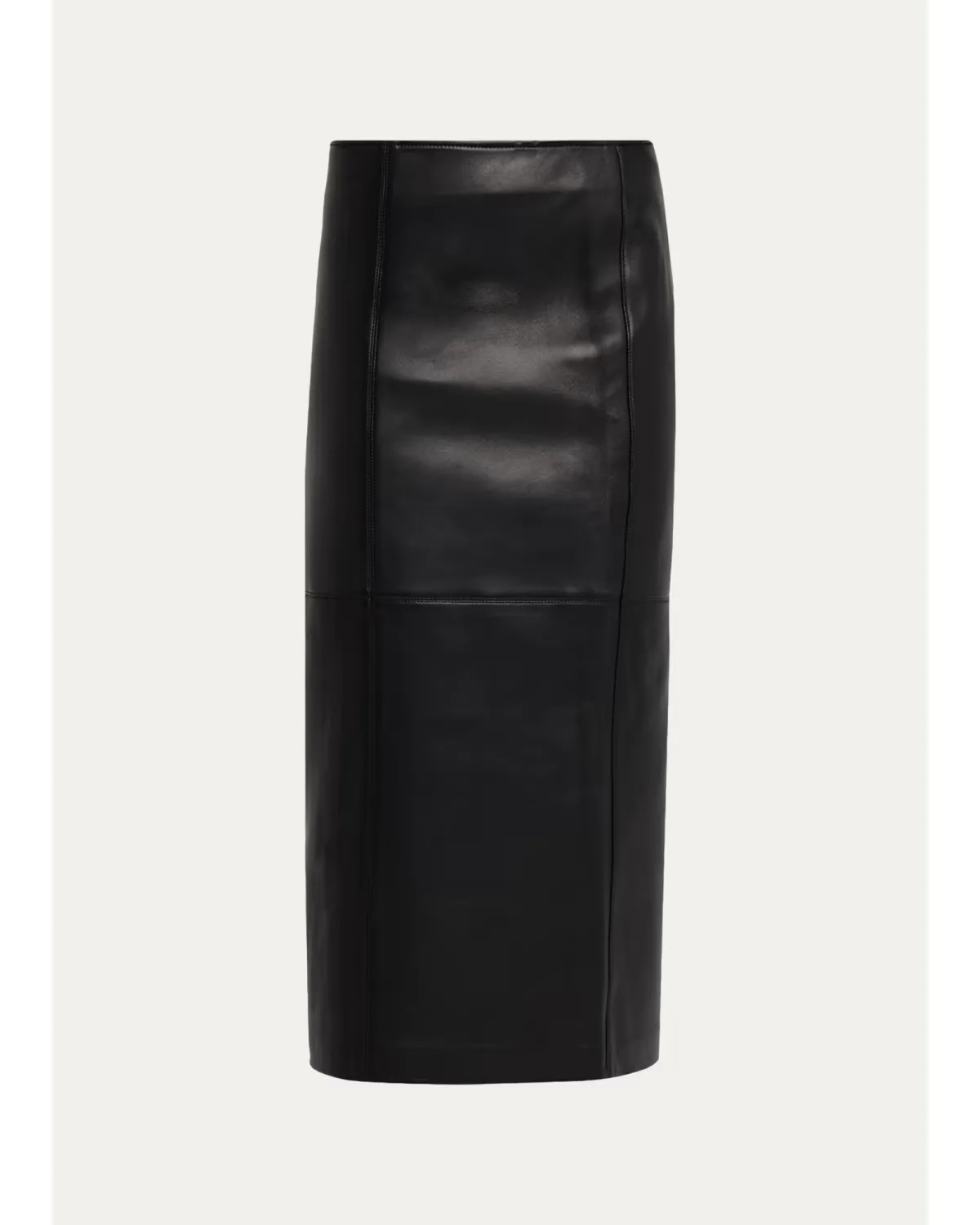 Marta Leather Midi Skirt by A.L.C.