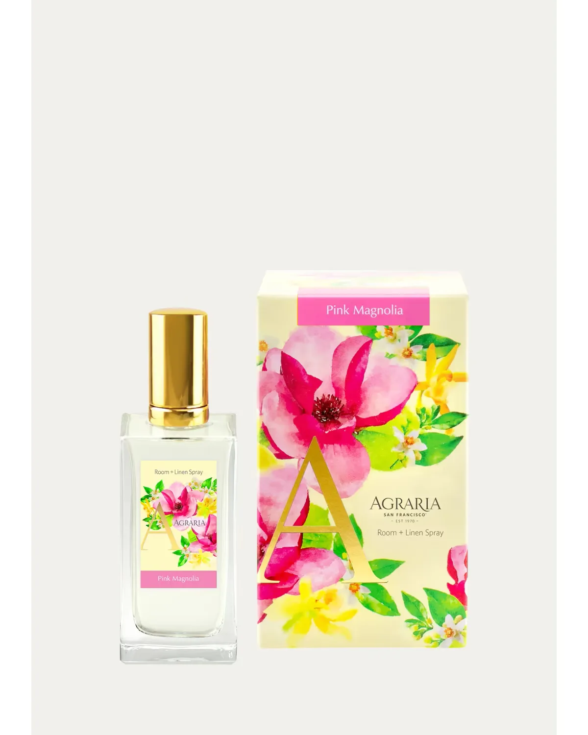 Pink Magnolia Room & Linen Spray, 3.4 oz by Agraria