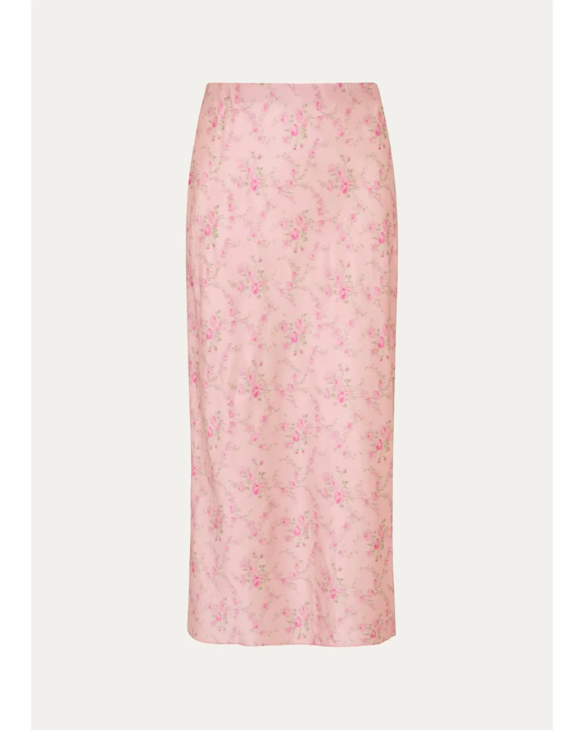 Kalo Floral Silk-Blend Skirt by LoveShackFancy