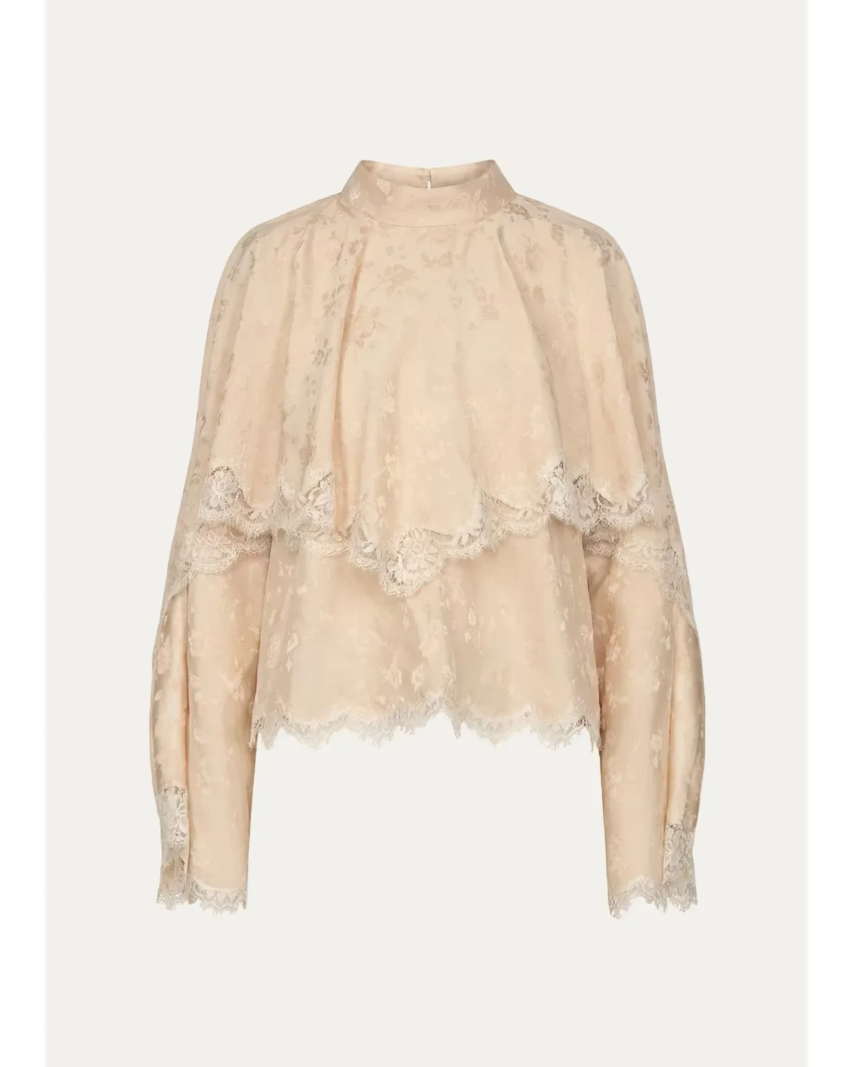 Shay Long-Sleeve Lace Blouse by Sea