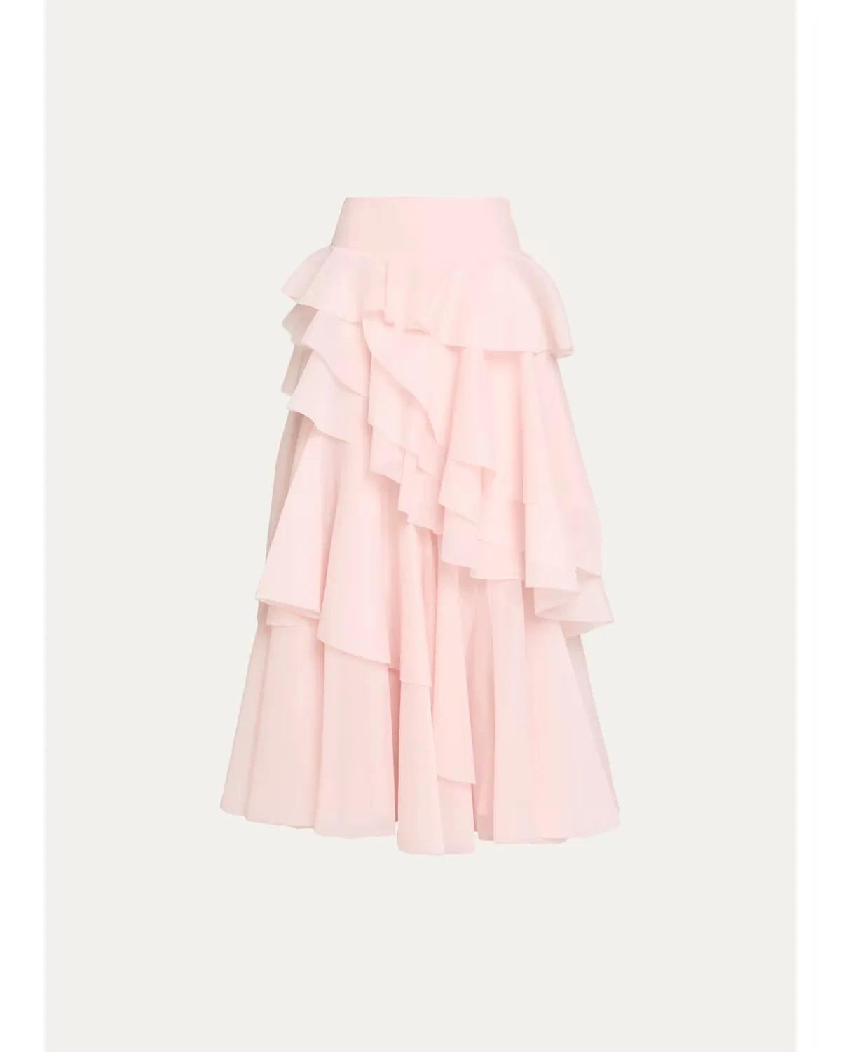 Villa Tiered Ruffle Maxi Skirt by Aje