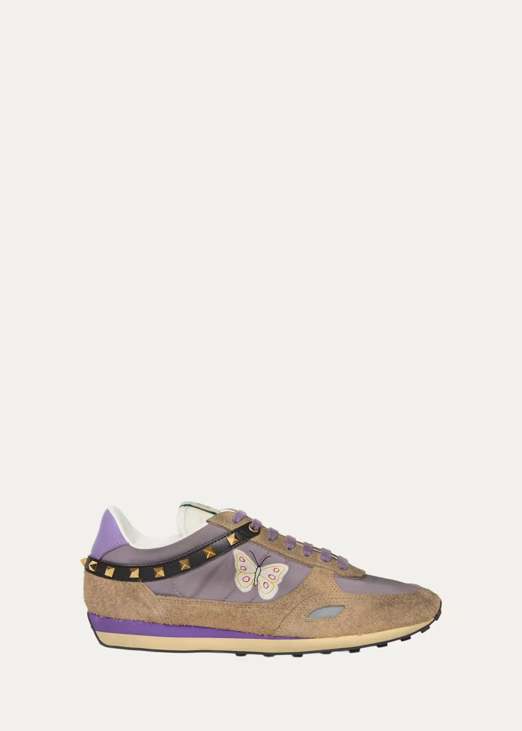 Stud Up Crosta Low-Top Sneakers by Valentino Garavani