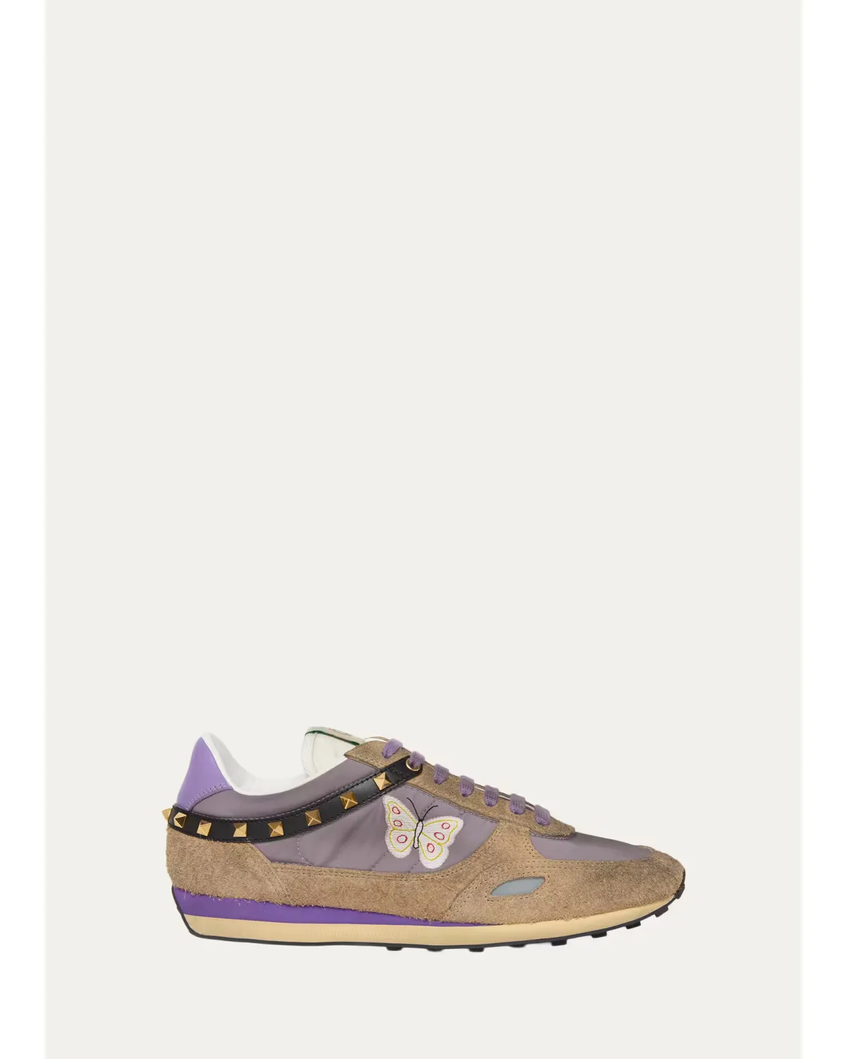 Stud Up Crosta Low-Top Sneakers by Valentino Garavani