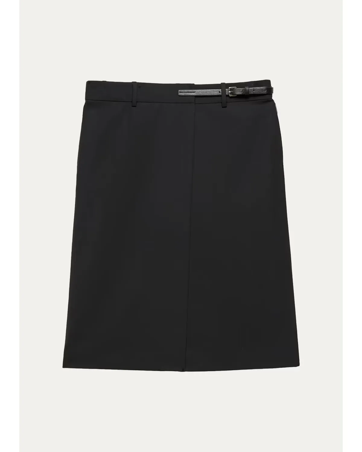 Belted Asymmetric Skirt by Helmut Lang
