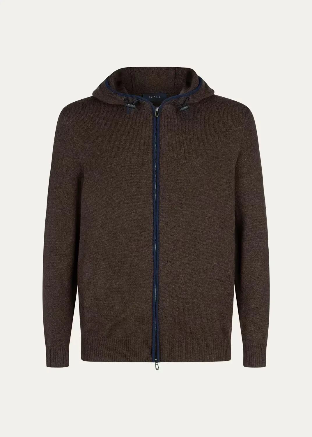 Waythree Cashmere Full-Zip Hoodie