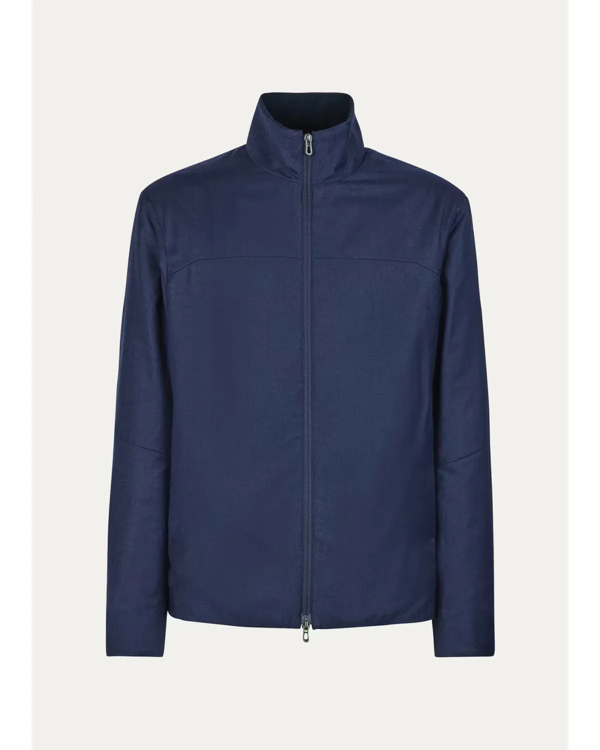 Stand Collar Full-Zip Jacket by Sease