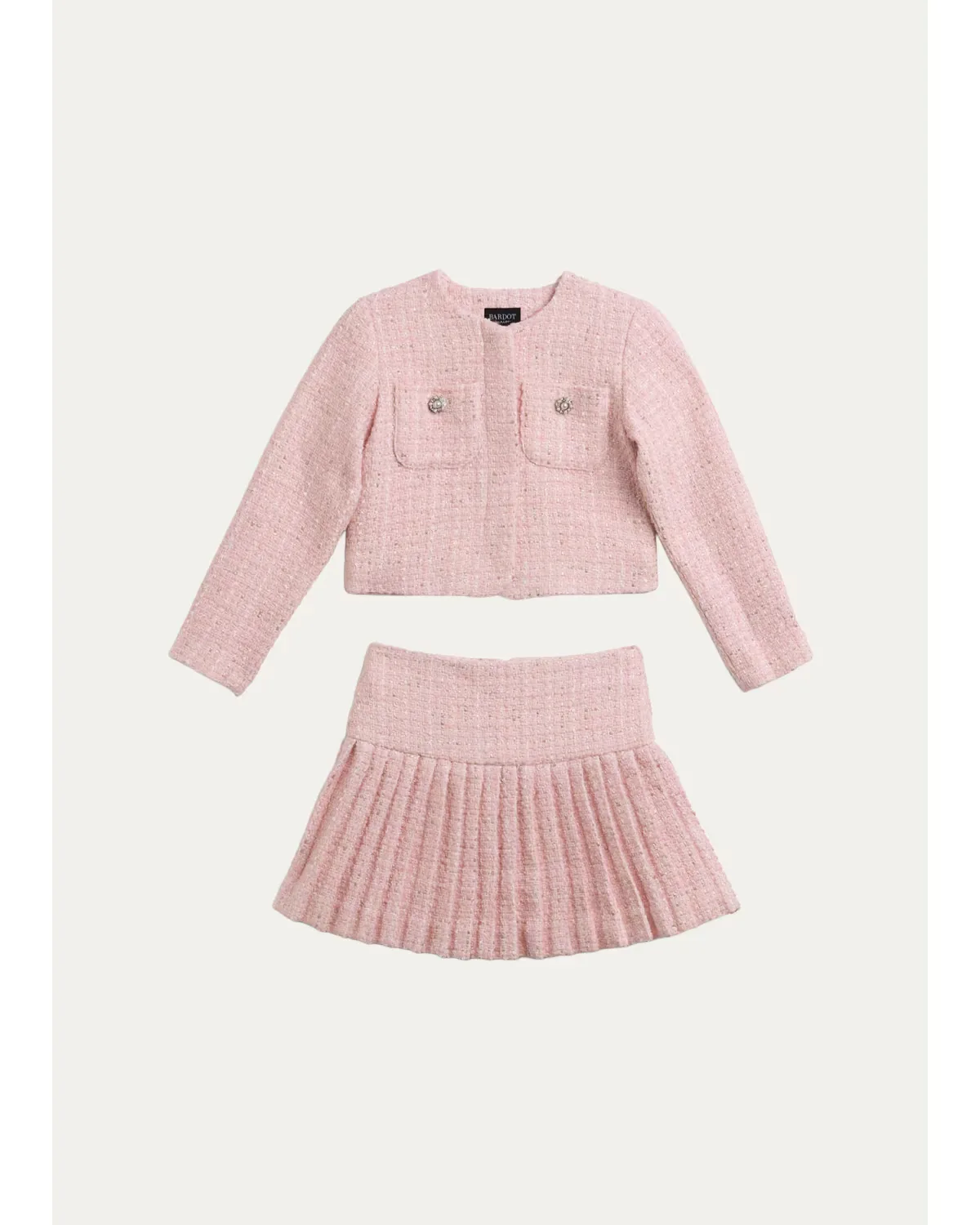 Shiloh Boucle Jacket & Skirt Set by Bardot
