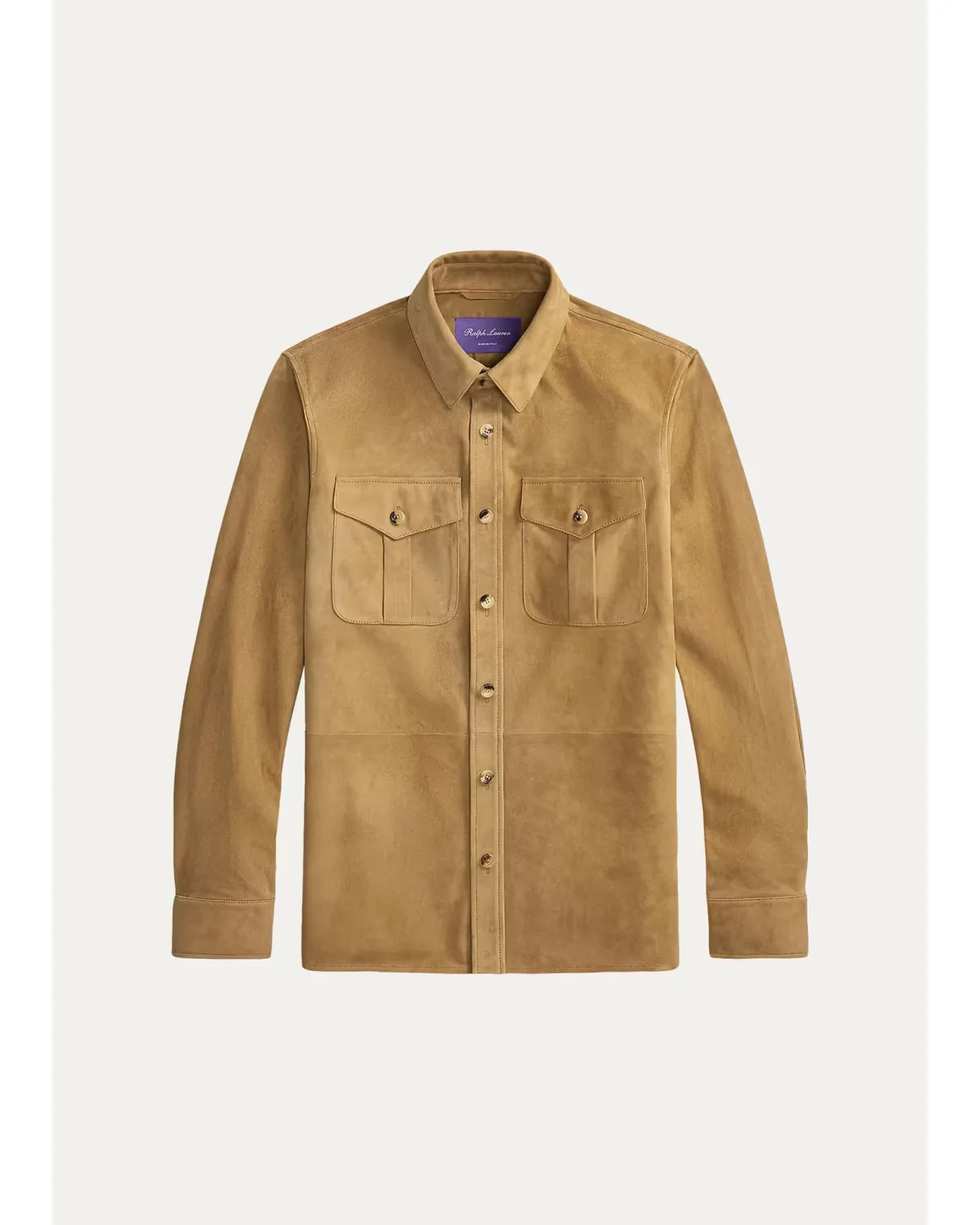 Suede Overshirt by Ralph Lauren