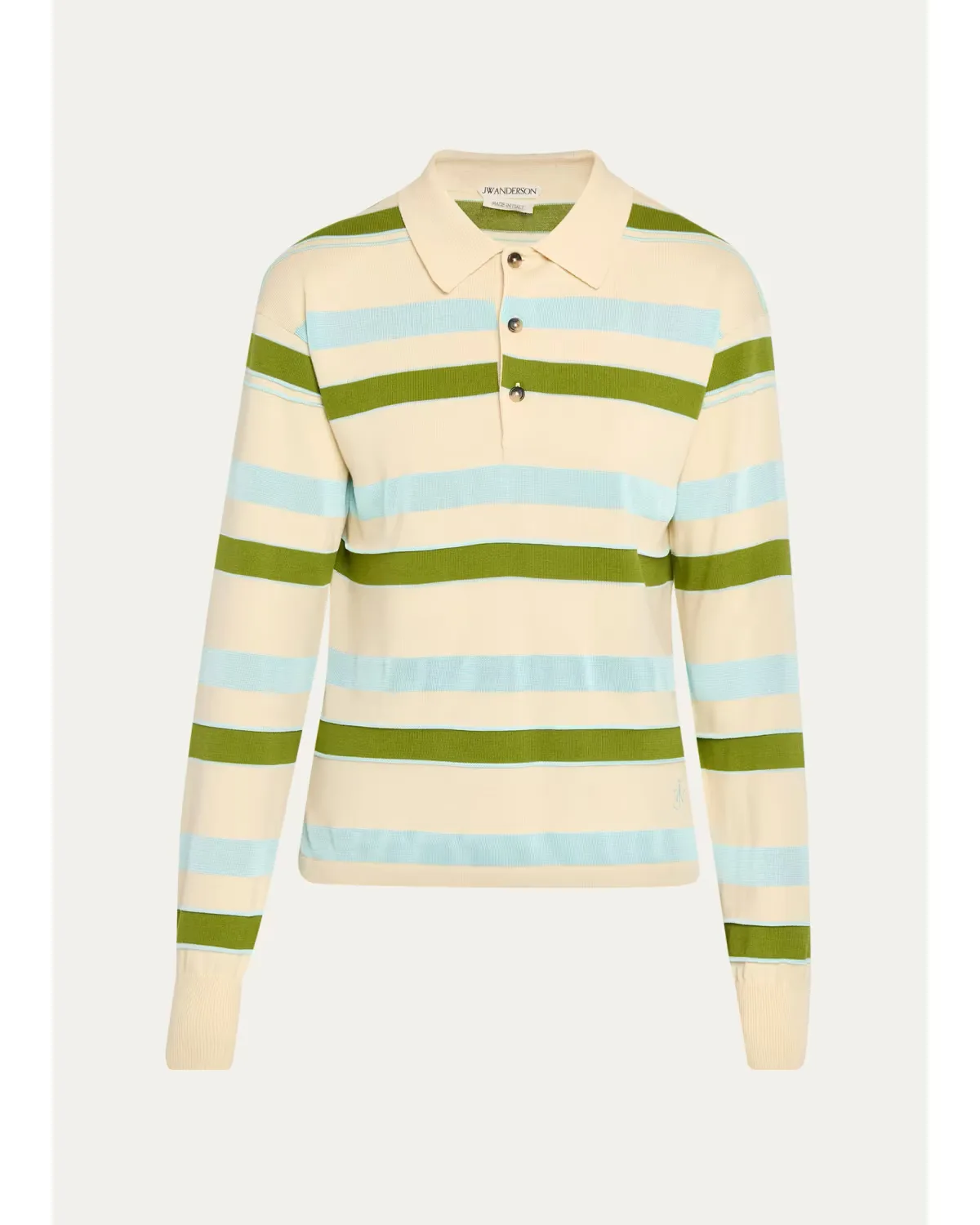 Rugby Knit Polo Shirt by JW Anderson