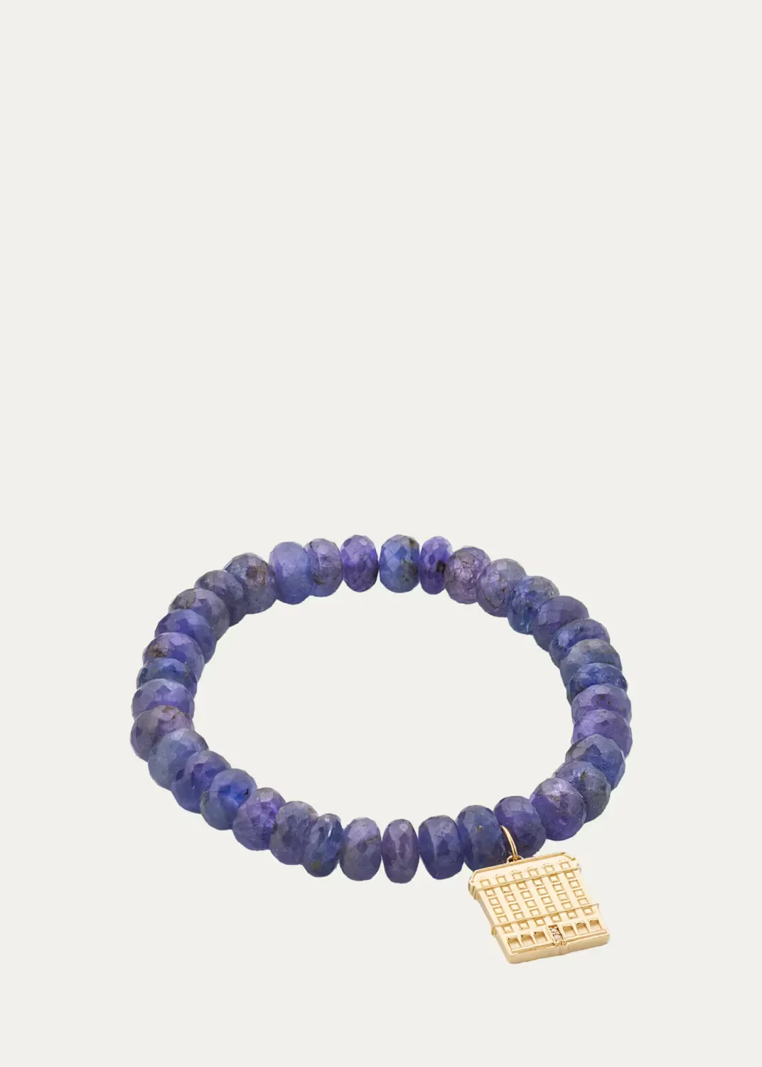 14K Diamond Bergdorf Goodman Anniversary Bracelet with Tanzanite by Sydney Evan