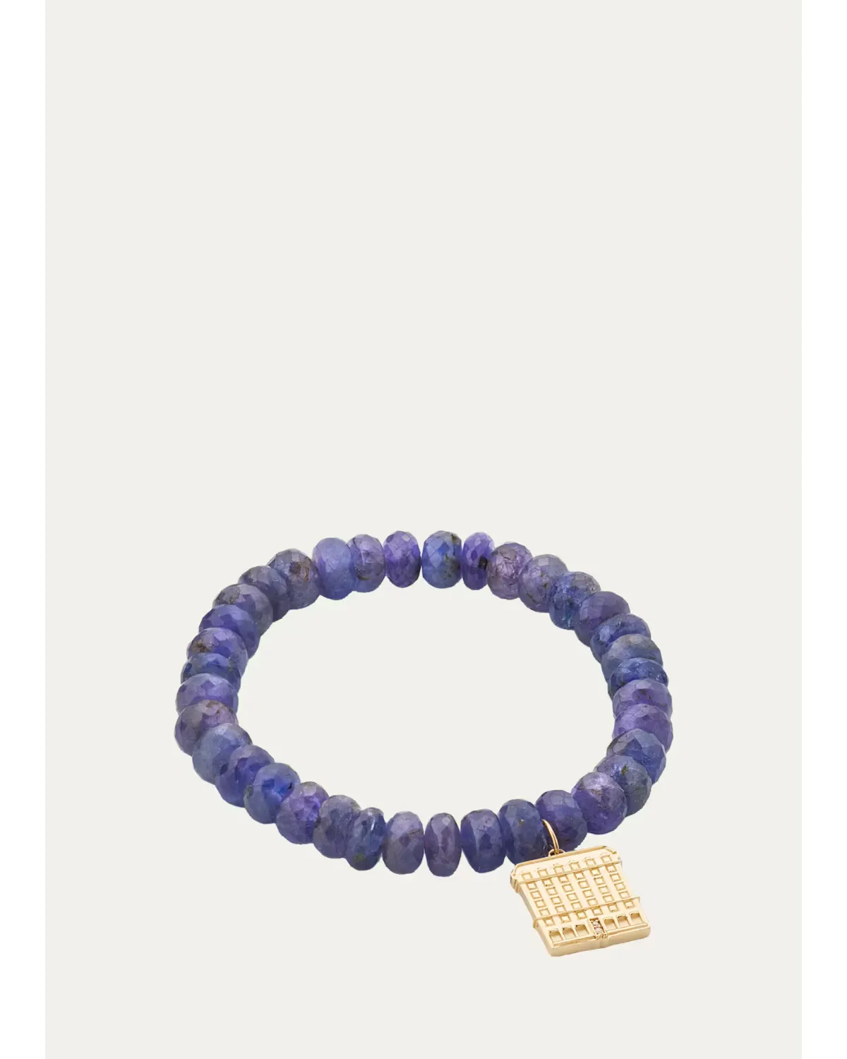 14K Diamond Bergdorf Goodman Anniversary Bracelet with Tanzanite by Sydney Evan