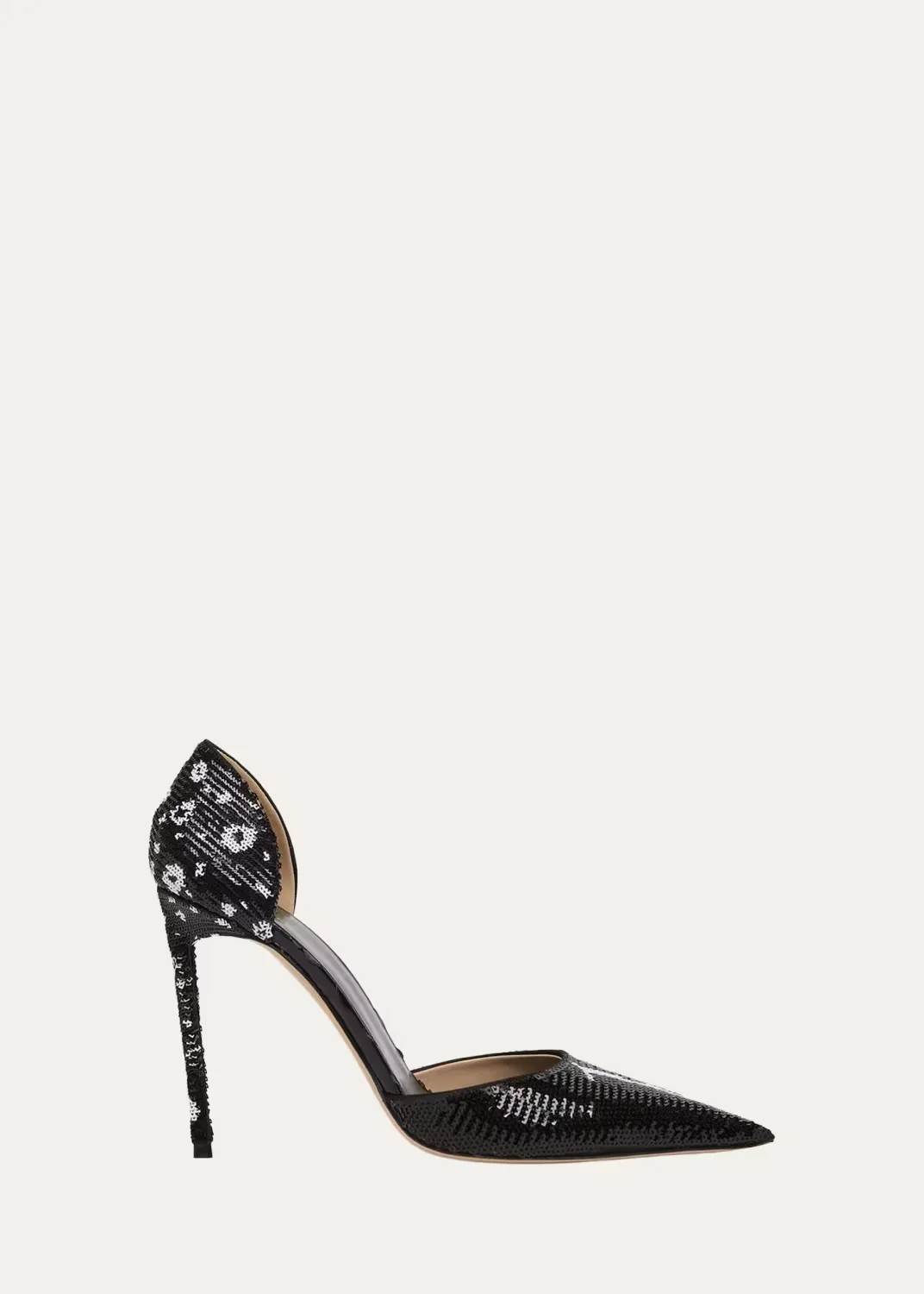 105mm Vertigo Sequined D'orsay Pumps by Tom Ford