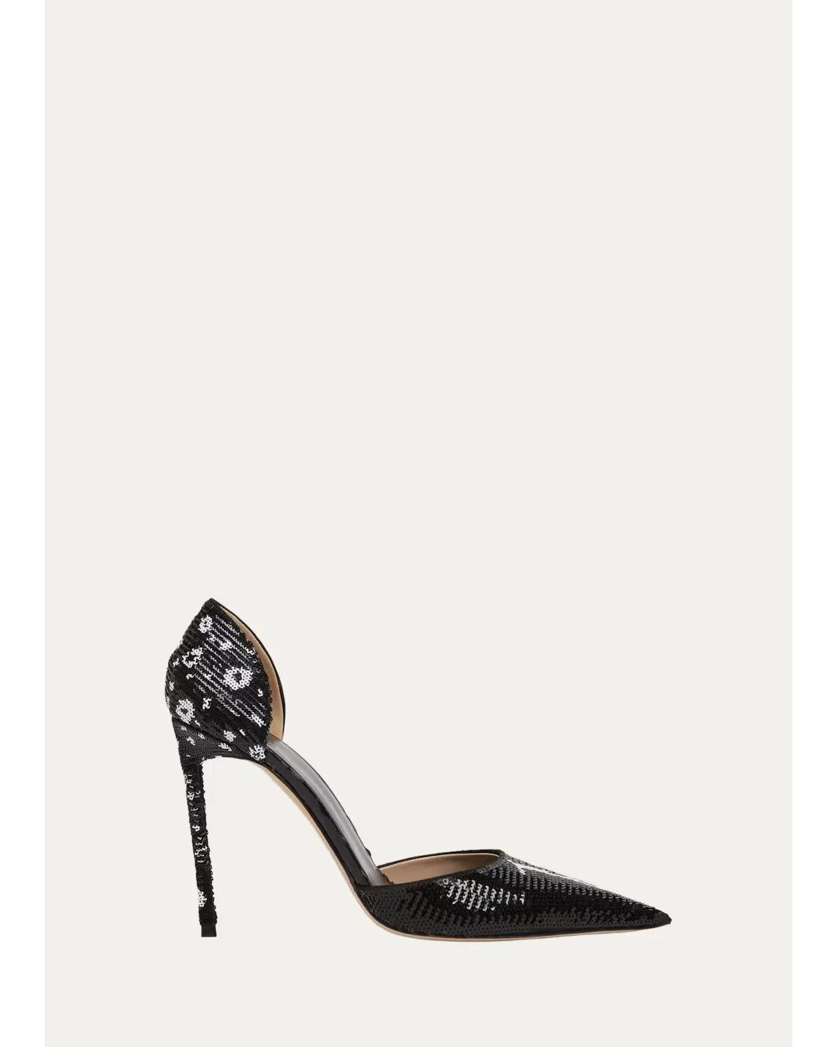 105mm Vertigo Sequined D'orsay Pumps by Tom Ford