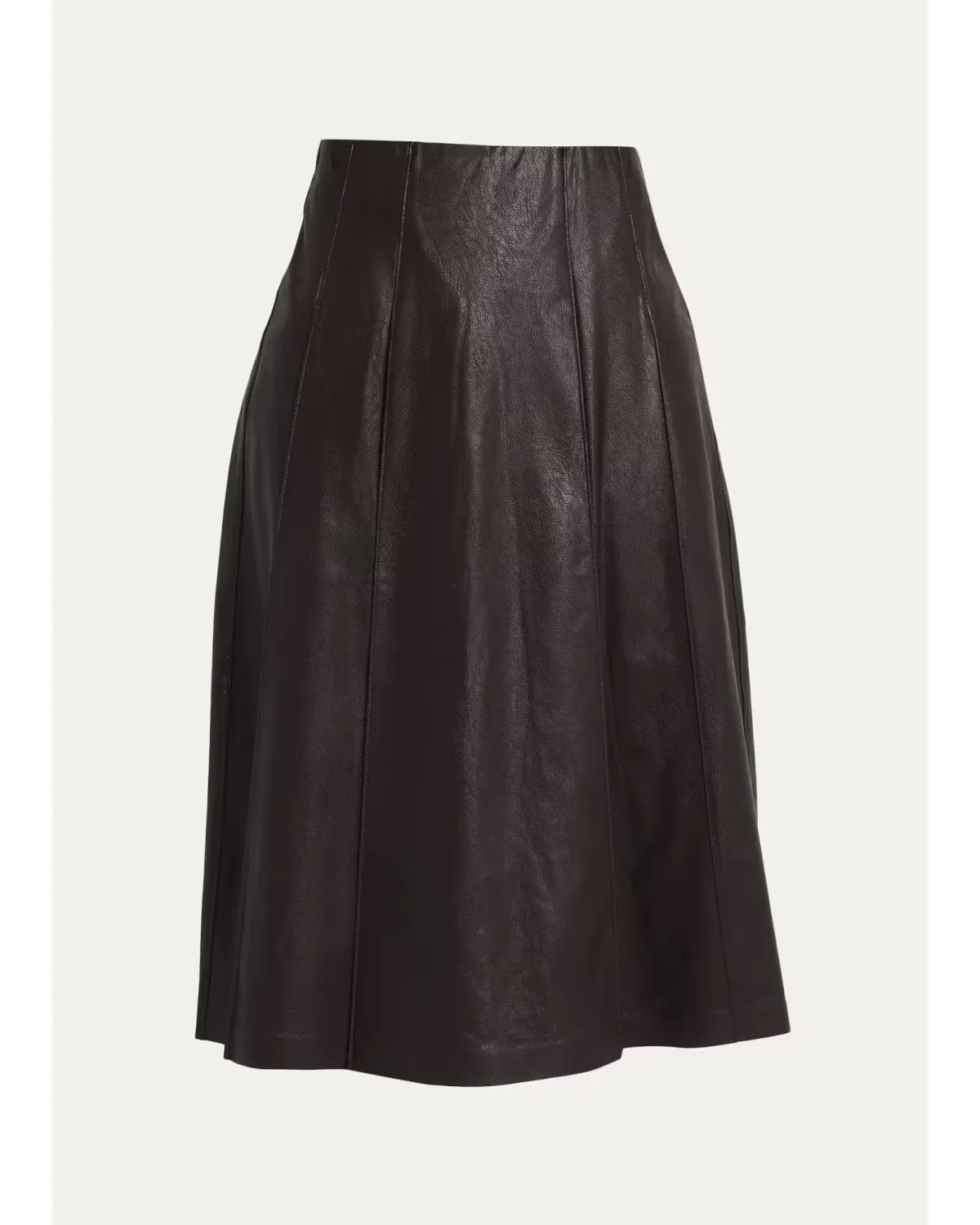 Faux Leather Midi Skirt by Commando