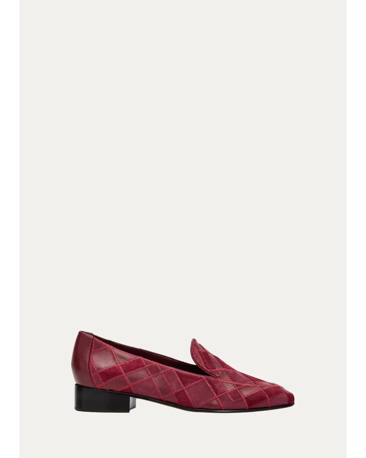 Annelise Patchwork Leather Loafers by Alexandre Birman