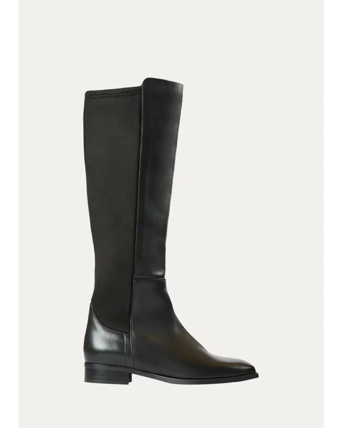 25mm Sabrena Waterproof Leather Knee-High Boots