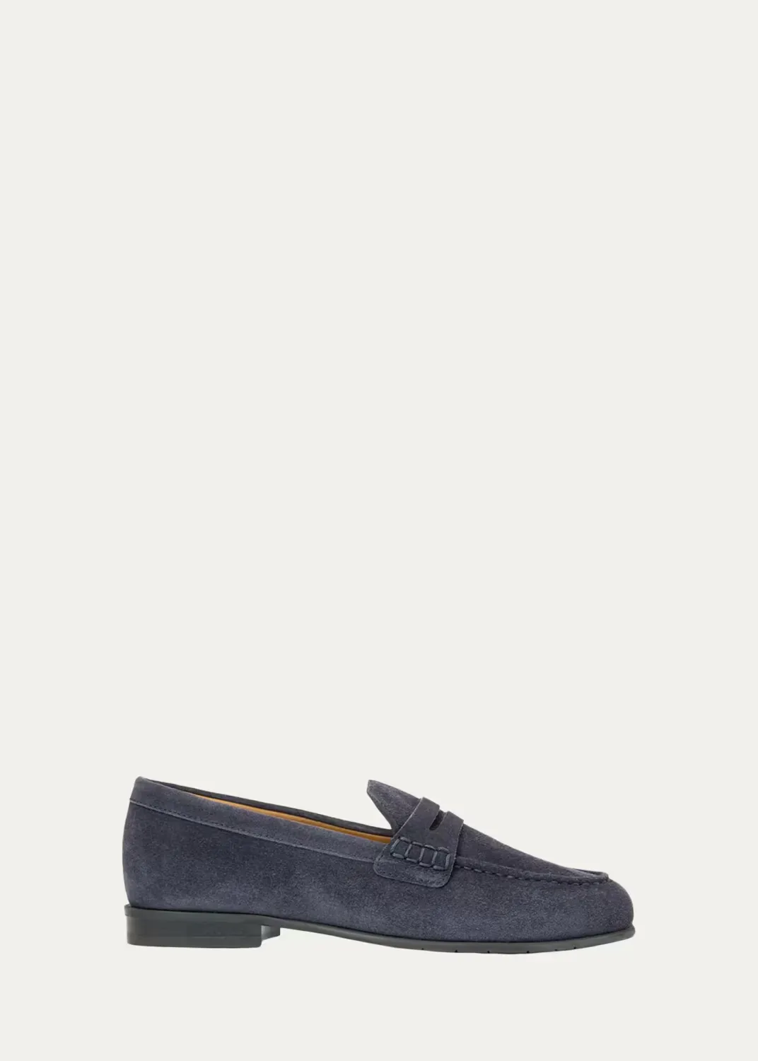 Ellis Waterproof Suede Penny Loafers by Aquatalia