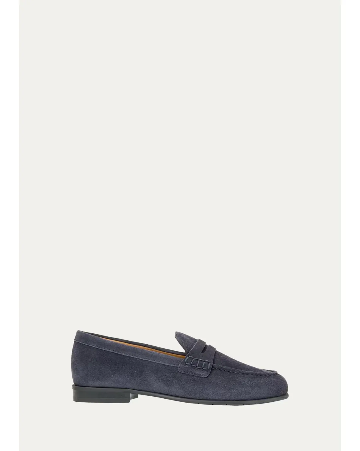 Ellis Waterproof Suede Penny Loafers by Aquatalia