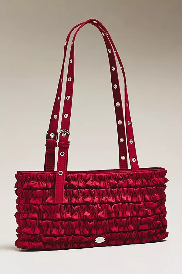 Sophia Ruffle Bag by Damson Madder
