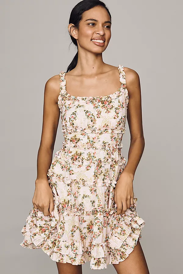 A-Line Ruffle Dress