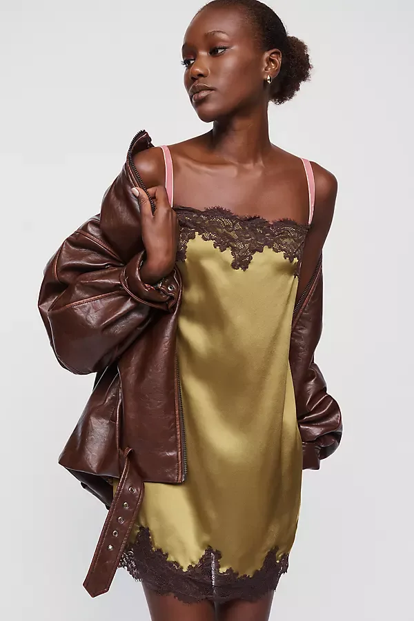 Emma-Rose 100% Silk Mini Dress by Reformation