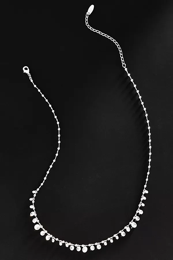 Demi Crystal Ball Chain Necklace