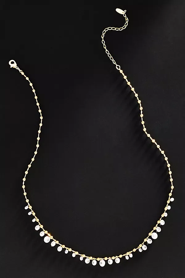 Demi Crystal Ball Chain Necklace