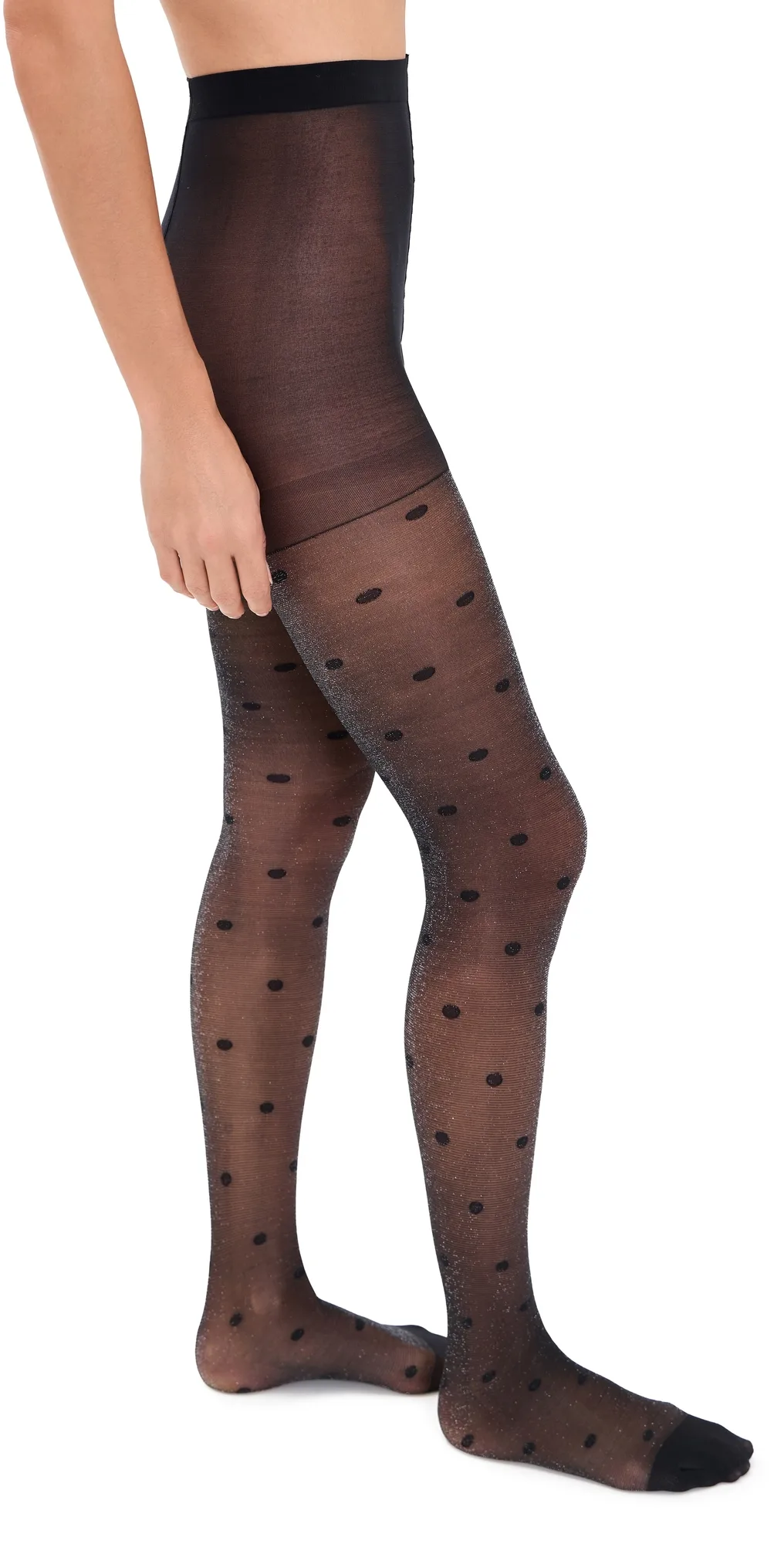 Sparkle Dot Sheer Tights by Stems