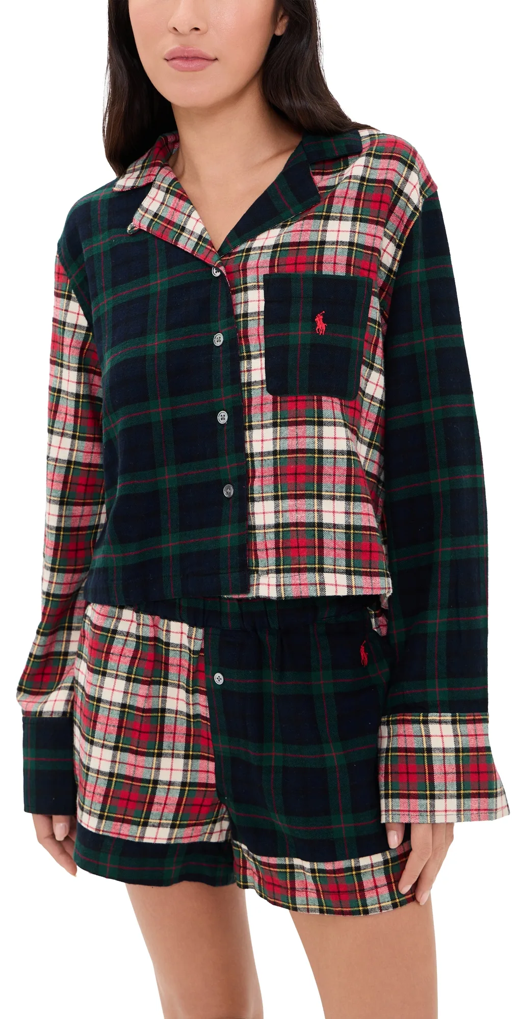 Boxer Pajama Set Blk Watchxdshpl by Polo Ralph Lauren