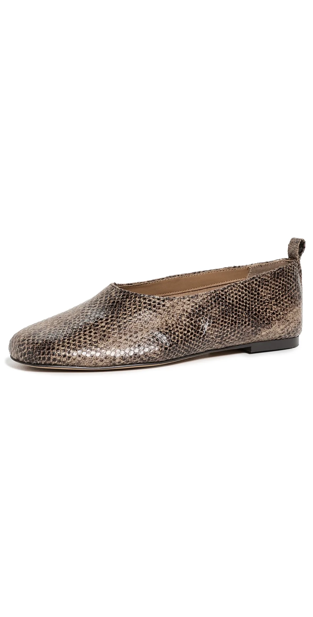 Kory Leather Flats Snake/Tan by Dolce Vita