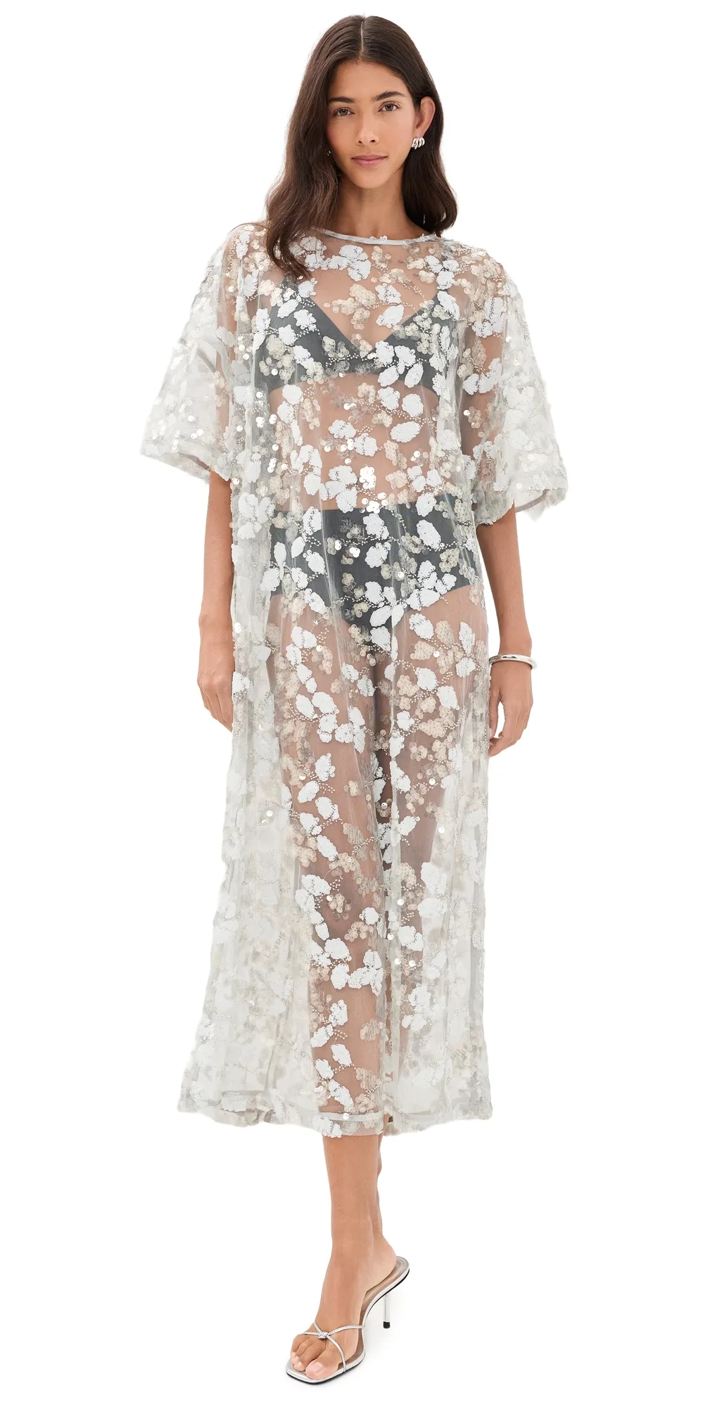 Ivette Sequin Ivy Midi Dress by VRG GRL
