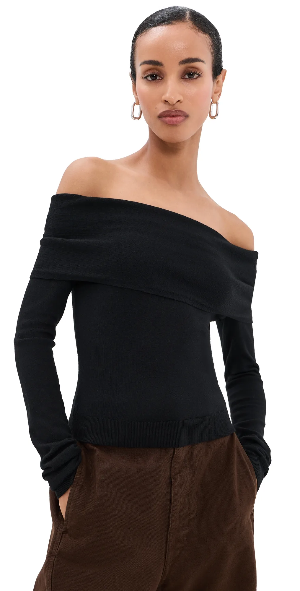 Delphia Wool Sweater by SIMKHAI