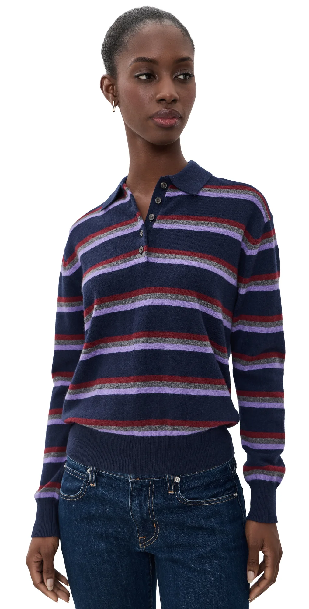 Polo Sweater in Soft Wool by Madewell