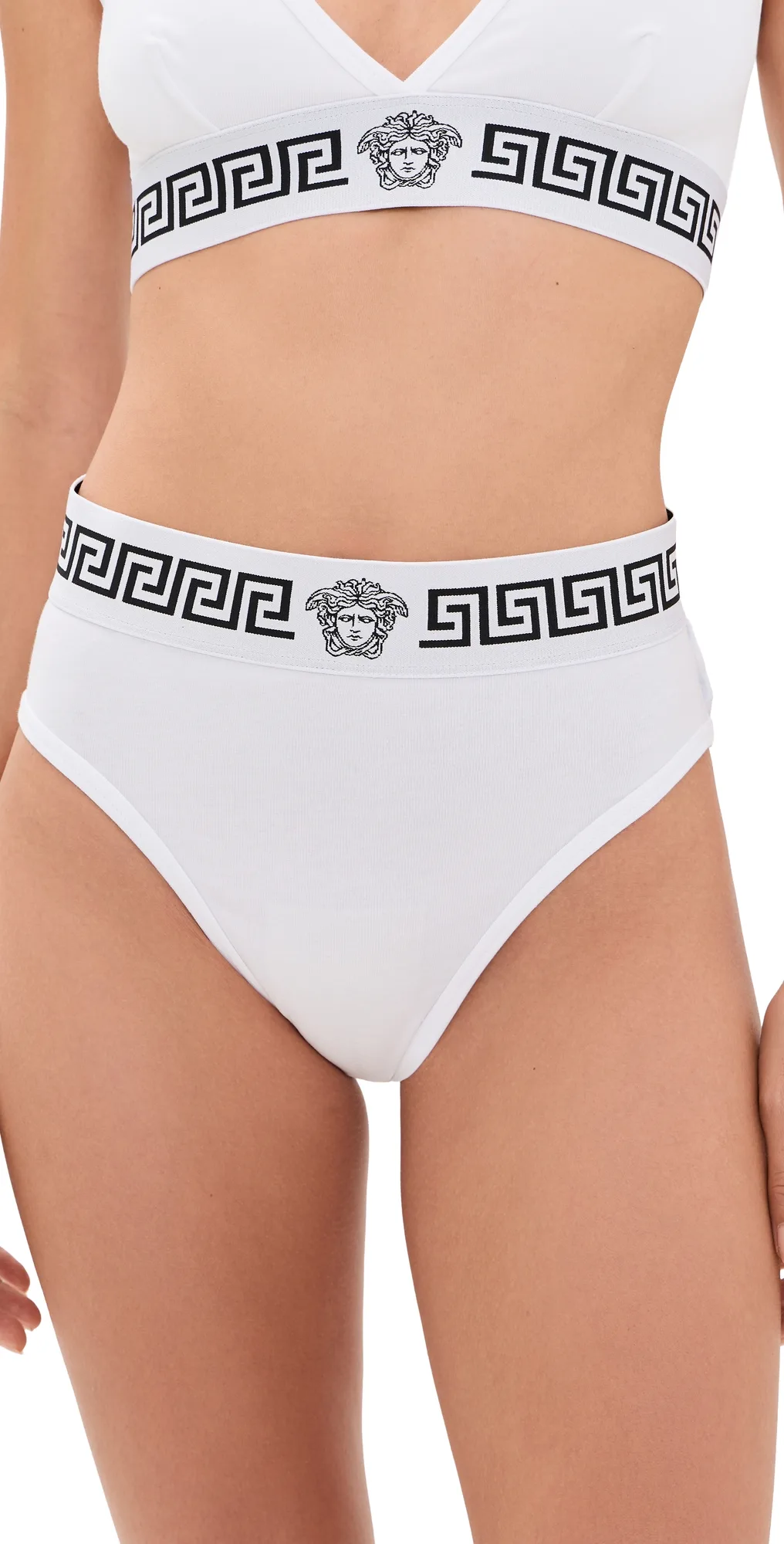 Iconic High Waisted Briefs by Versace