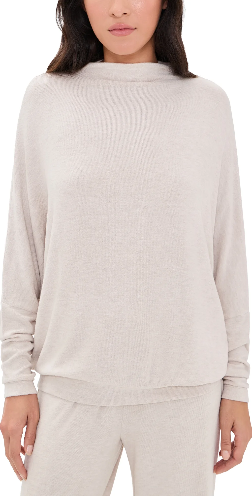 Cozy Time Mock Neck Pullover