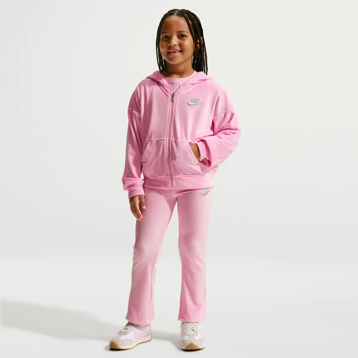 2-Piece Velour Flared Leggings Set by Nike