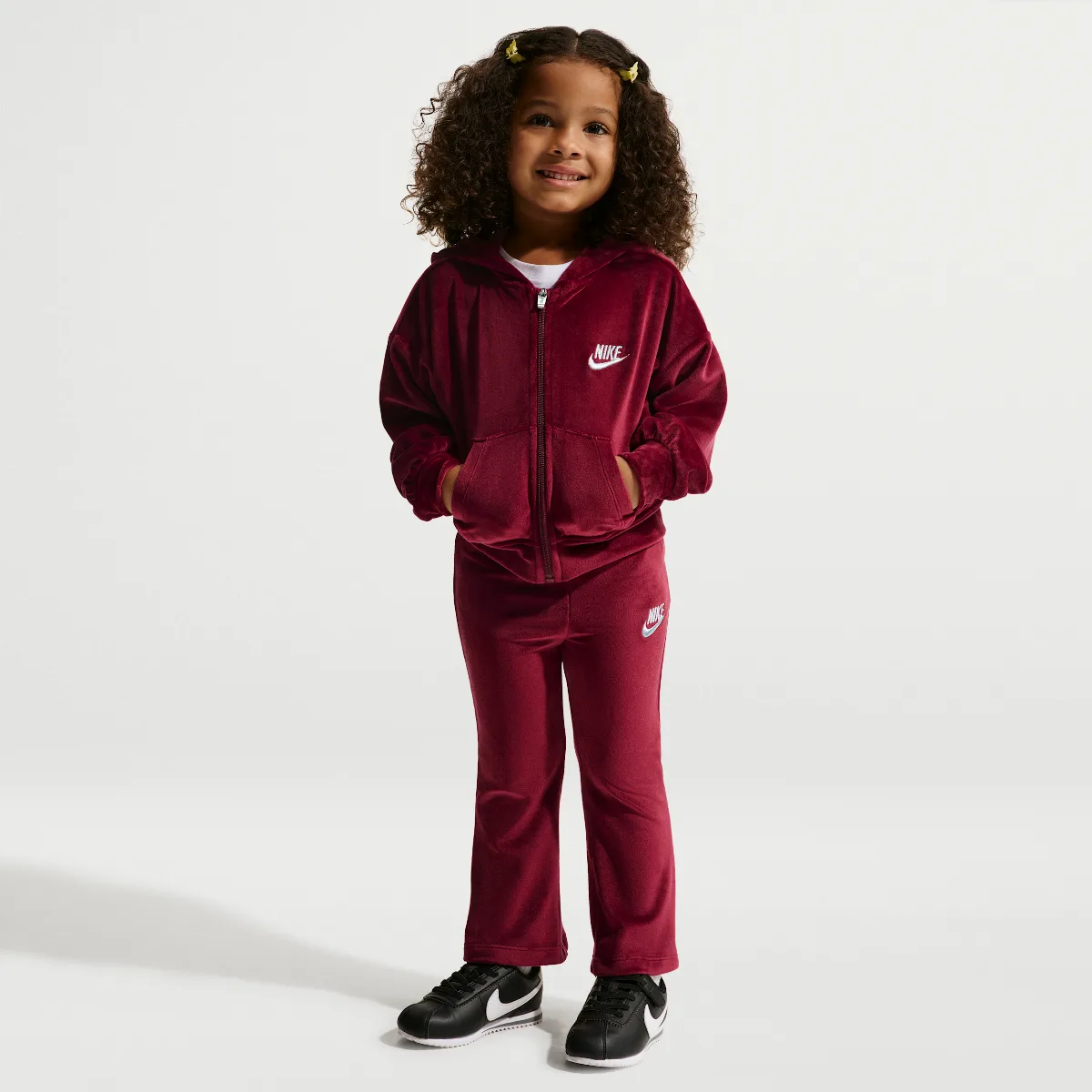 2-Piece Velour Flared Leggings Set by Nike