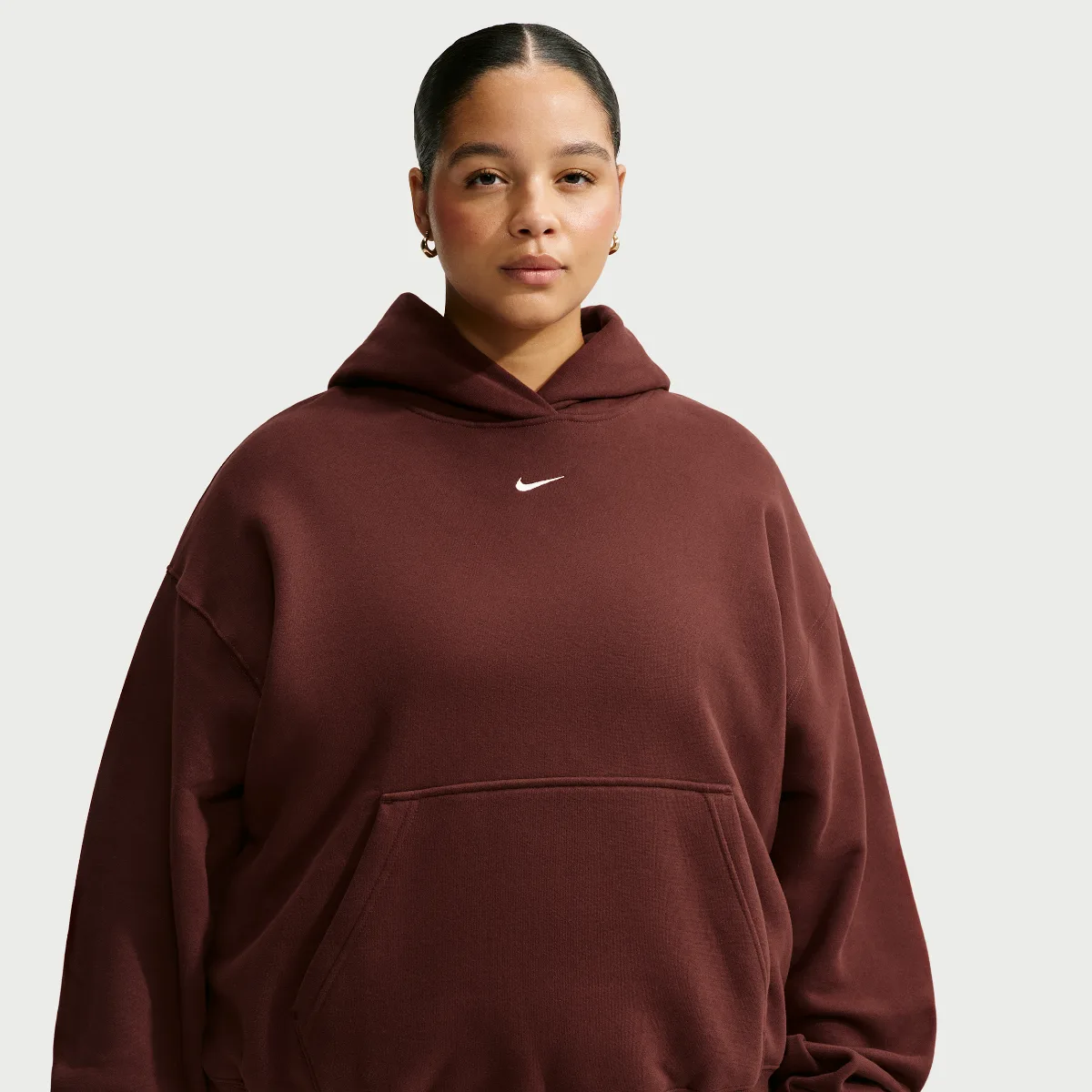 Studio Fleece Medium Weight Oversized Pullover Hoodie