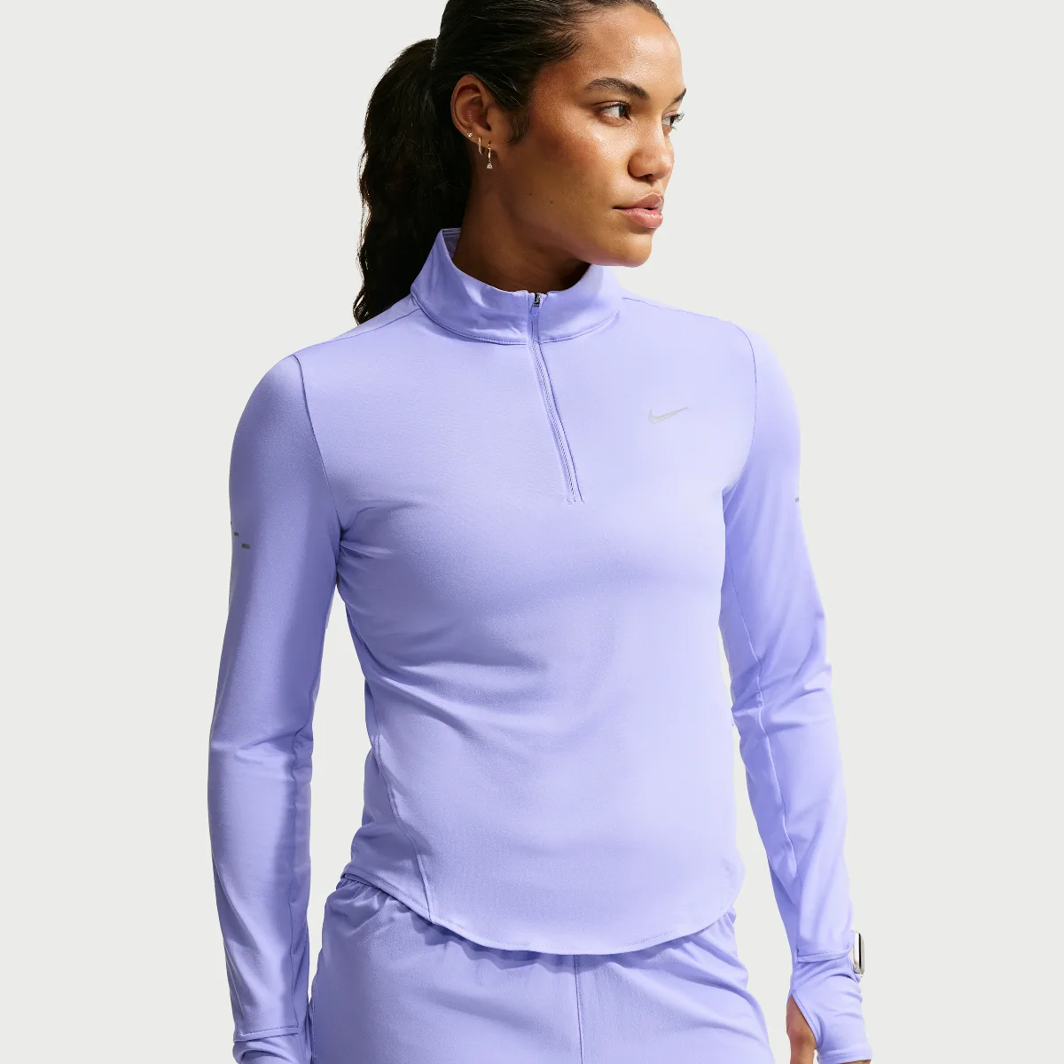 Swift Dri-FIT UV 1/4-Zip Running Top by Nike
